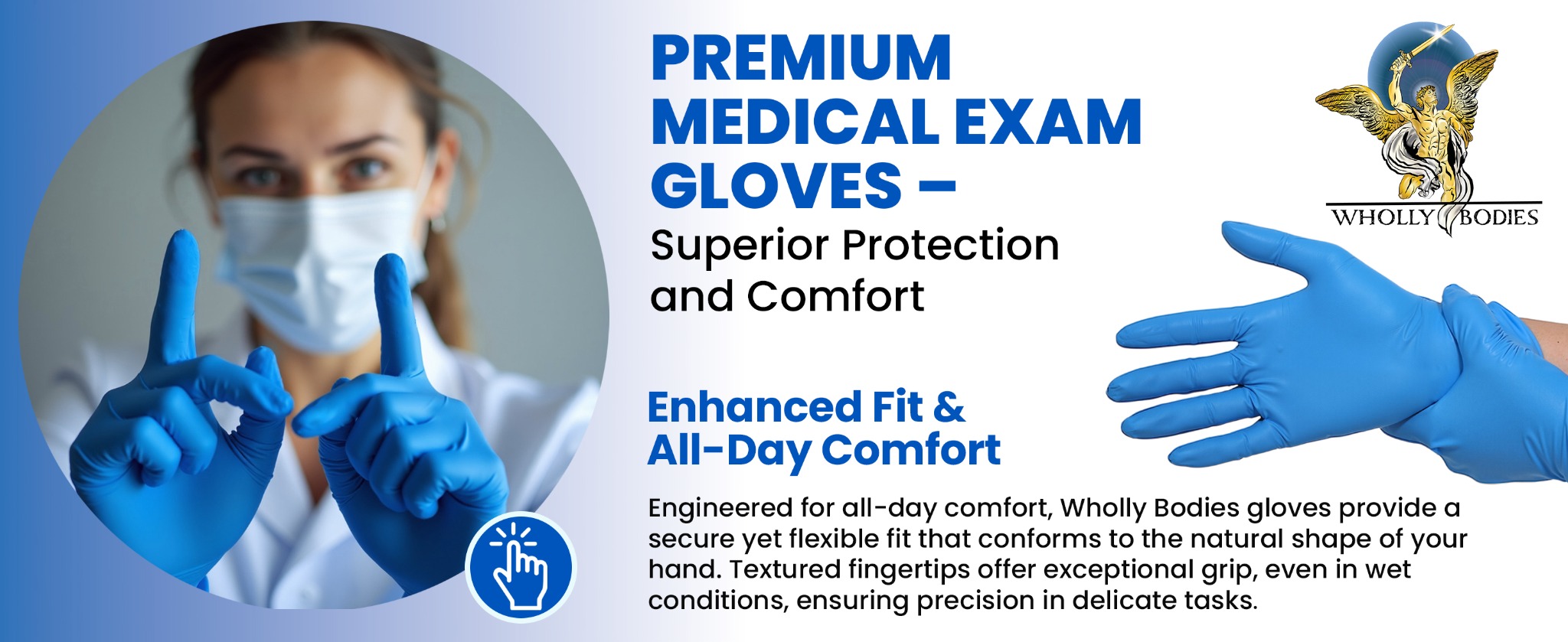 Premium Medical Gloves Banner